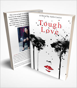 Tough Love Paperback Signed Copy plus Book Mark